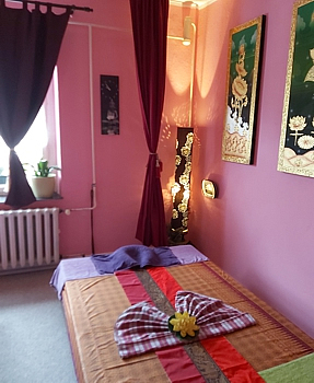 Matten für traditionelle Thaimassage