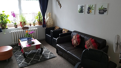 Ruheraum/Behandlungsraum für Thaimassage