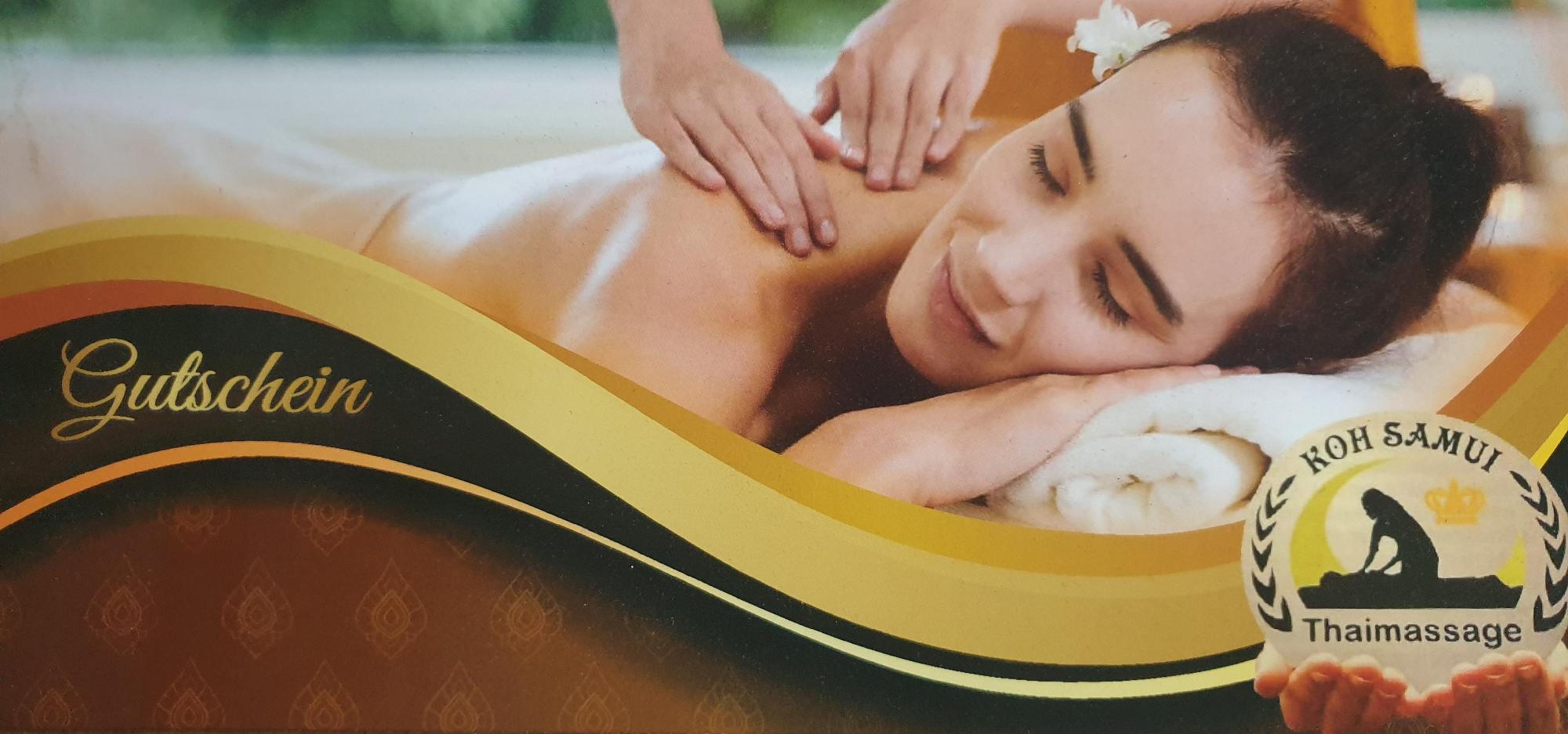 Geschenkgutschein – Thaimassage Koh Samui
